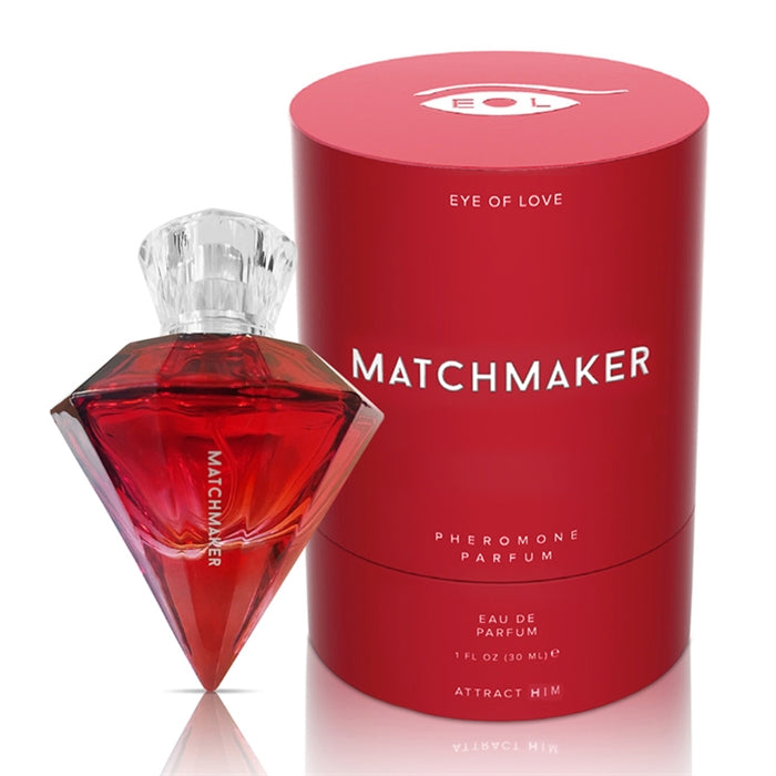 Parfum MATCHMAKER Black Diamond FEMALE Cologne Phéromone Eye of Love femme attire homme