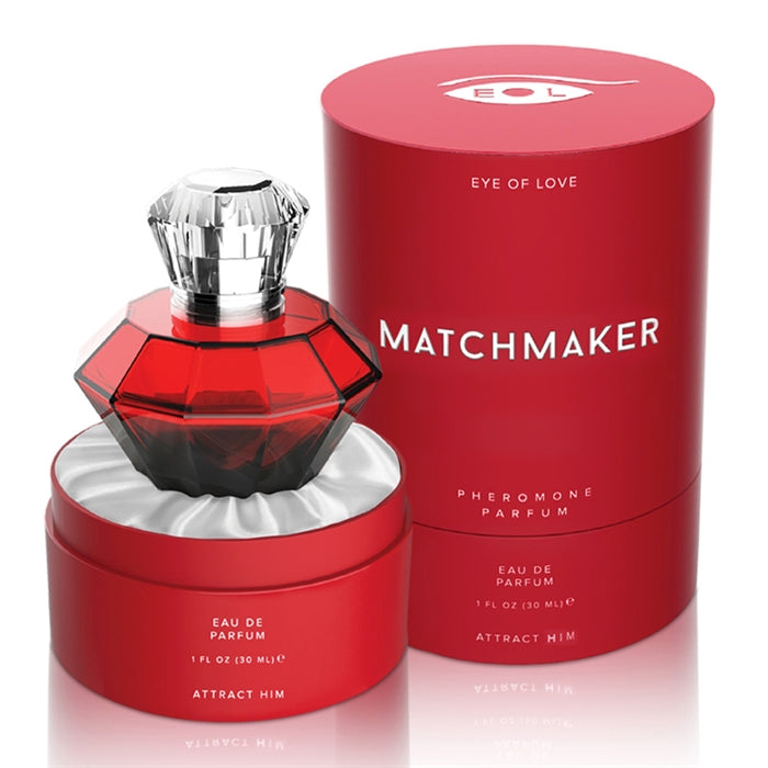 Parfum MATCHMAKER Black Diamond FEMALE Cologne Phéromone Eye of Love femme attire homme