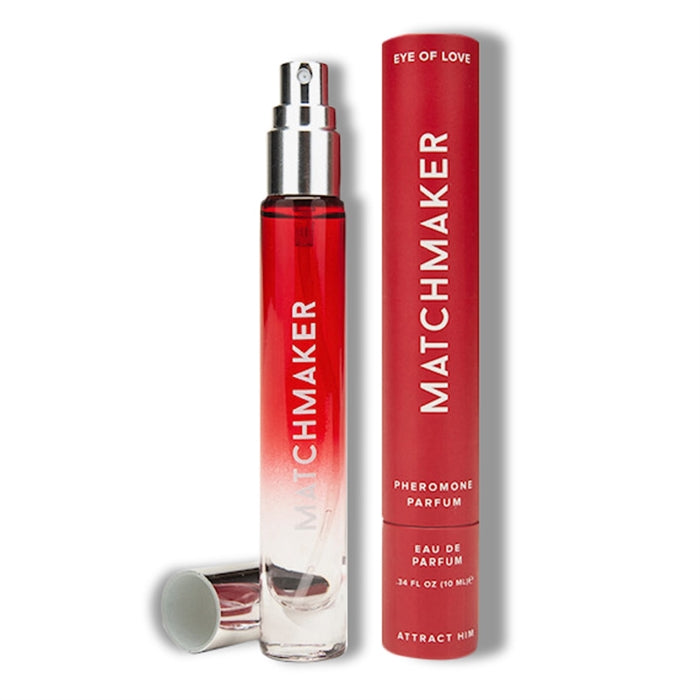 Parfum MATCHMAKER Red Diamond FEMALE Cologne Phéromone Eye of Love femme attire homme