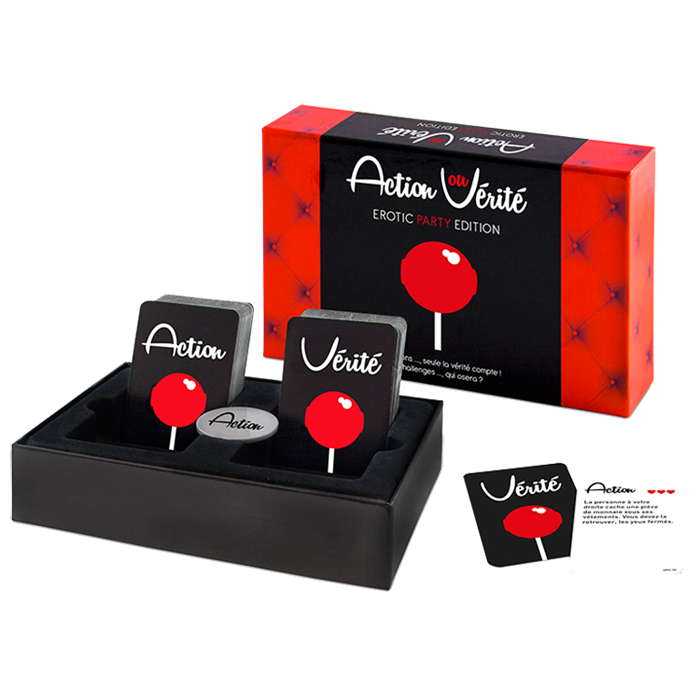 Action ou Vérité, Edition Soirée Érotique - Soirée Coquine