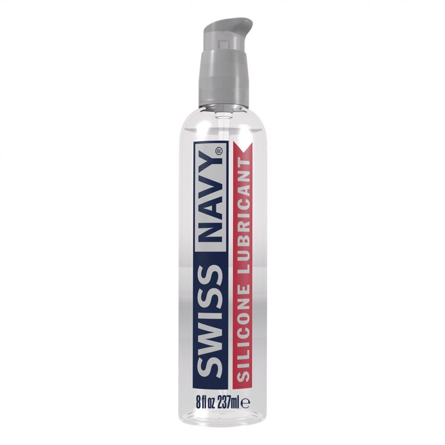 Lubrifiant au silicone de qualité supérieure Swiss Navy 8 oz/237 ml - Soirée Coquine