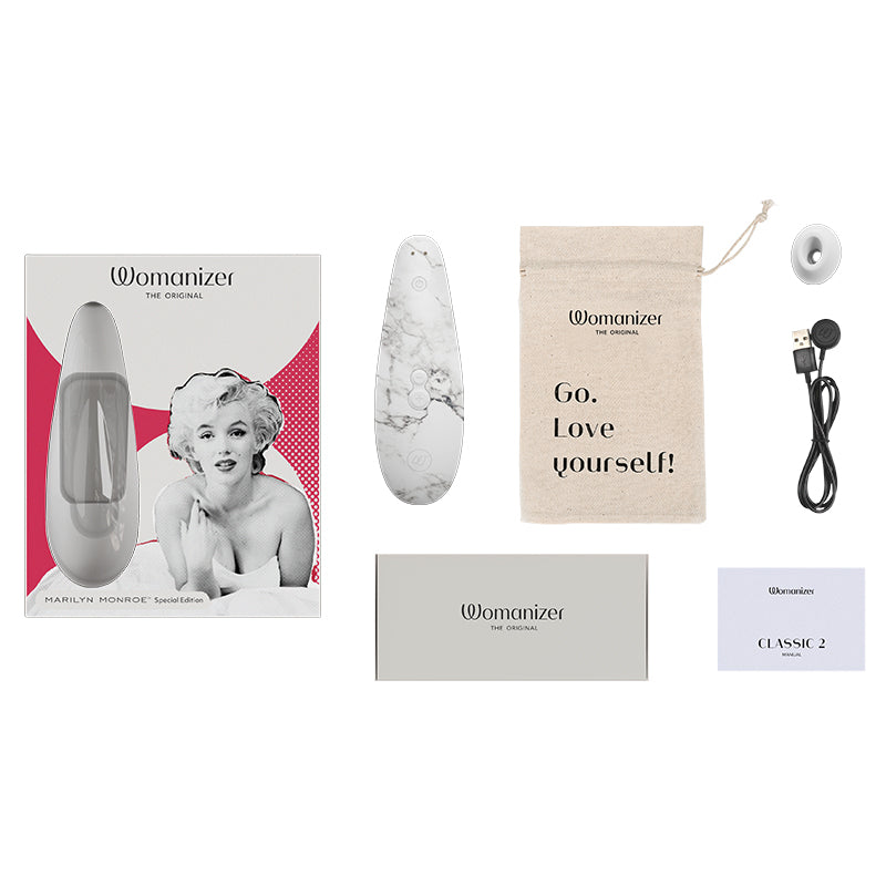 Womanizer CLASSIC 2 édition spéciale Marilyn Monroe - Soirée Coquine