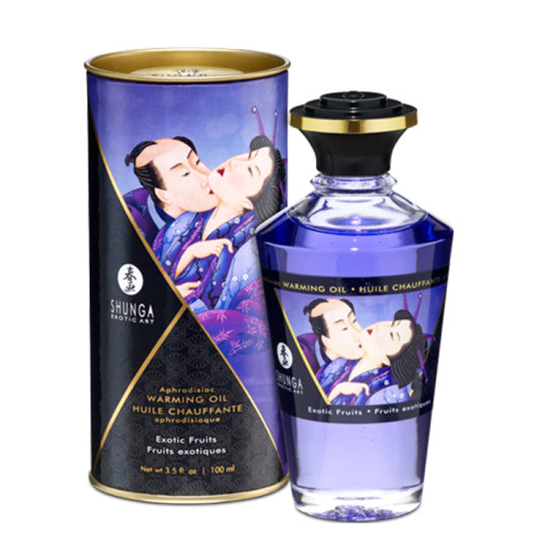 Huile chauffante Aphrodisiaque comestible
