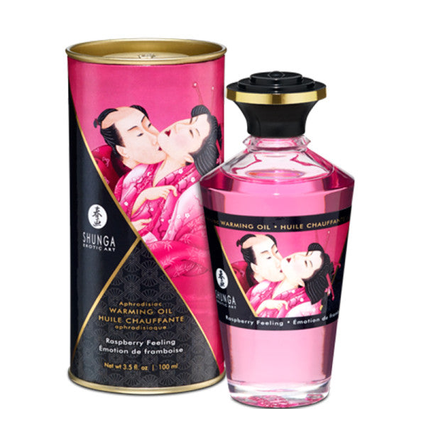 Huile chauffante Aphrodisiaque comestible