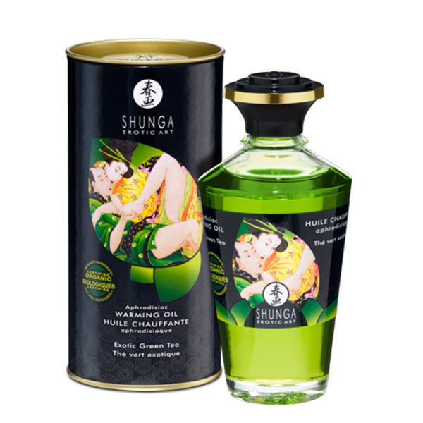 Huile chauffante Aphrodisiaque comestible