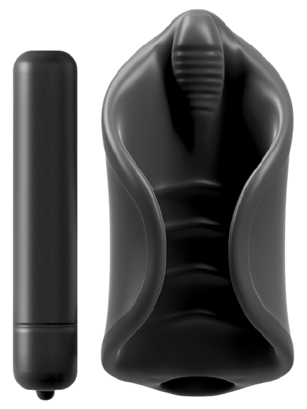 Masturbateur vibrant en silicone - PDX