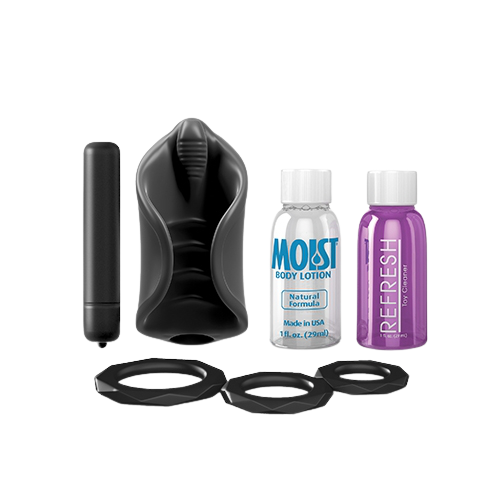 Masturbateur vibrant en silicone - PDX
