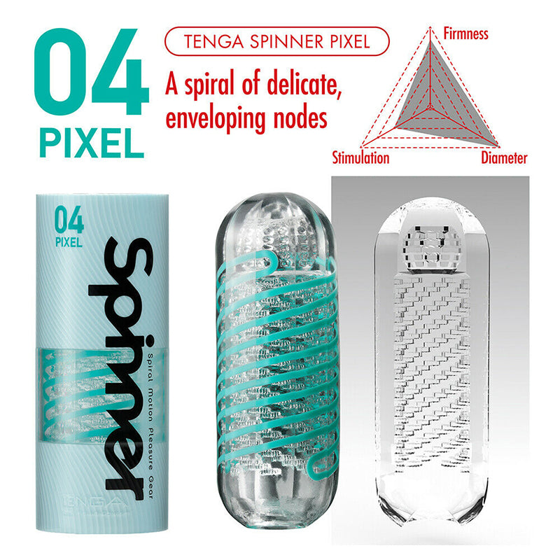 Masturbateur Tenga Spinner Pixel - Soirée Coquine