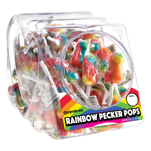 Suçons pénis arc-en-ciel par Pipedream - Soirée Coquine