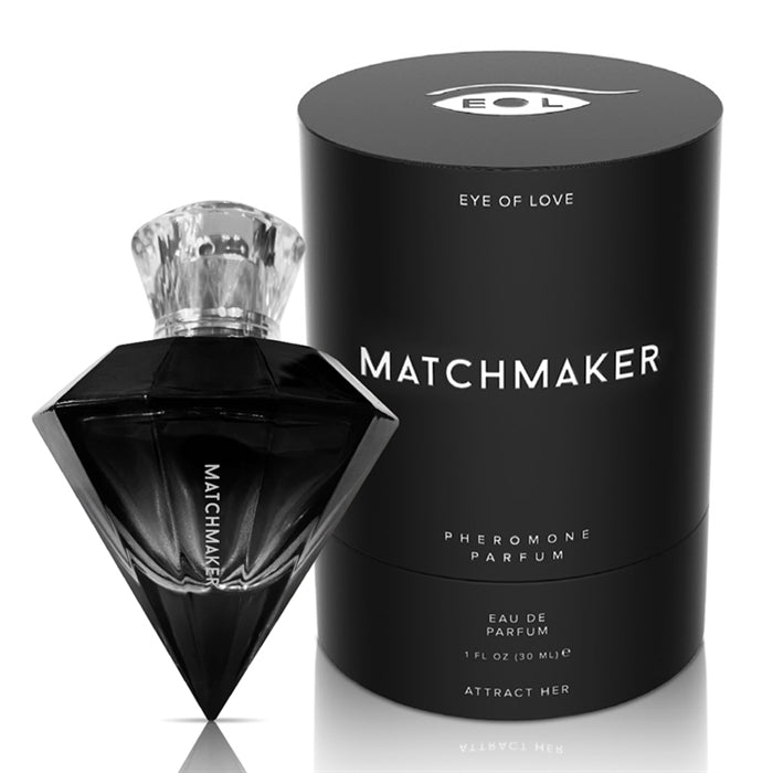 Parfum MATCHMAKER Black Diamond MALE Cologne Phéromone Eye of Love homme attire femme