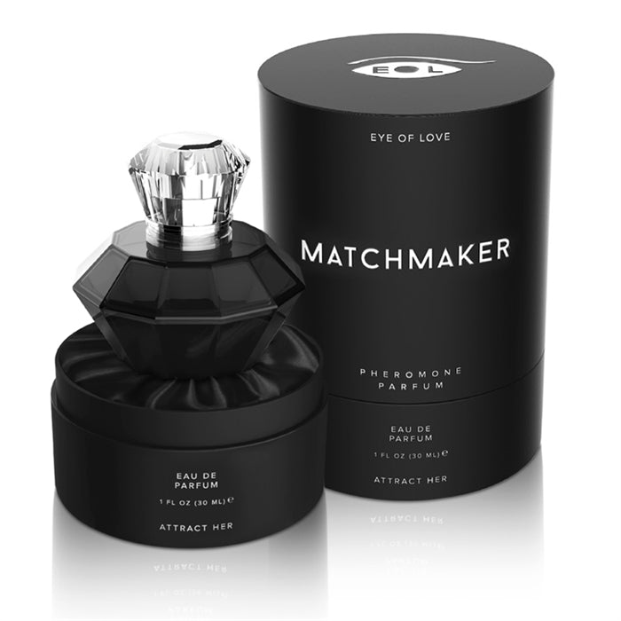 Parfum MATCHMAKER Black Diamond MALE Cologne Phéromone Eye of Love homme attire femme
