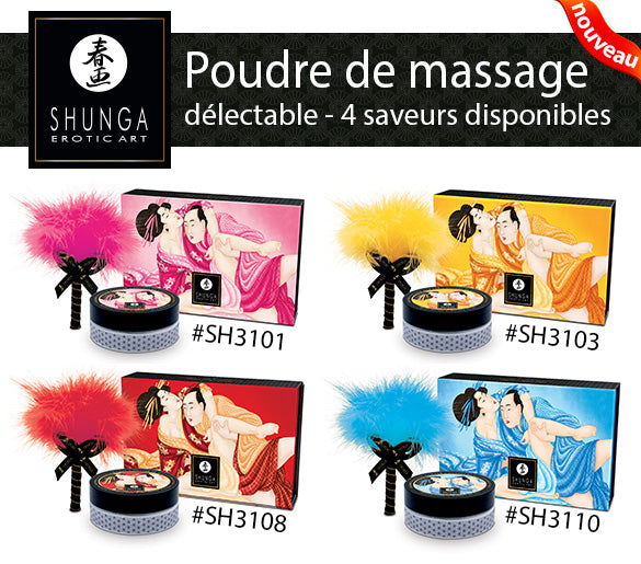 Poudre de Corps SHUNGA - Poudre de massage