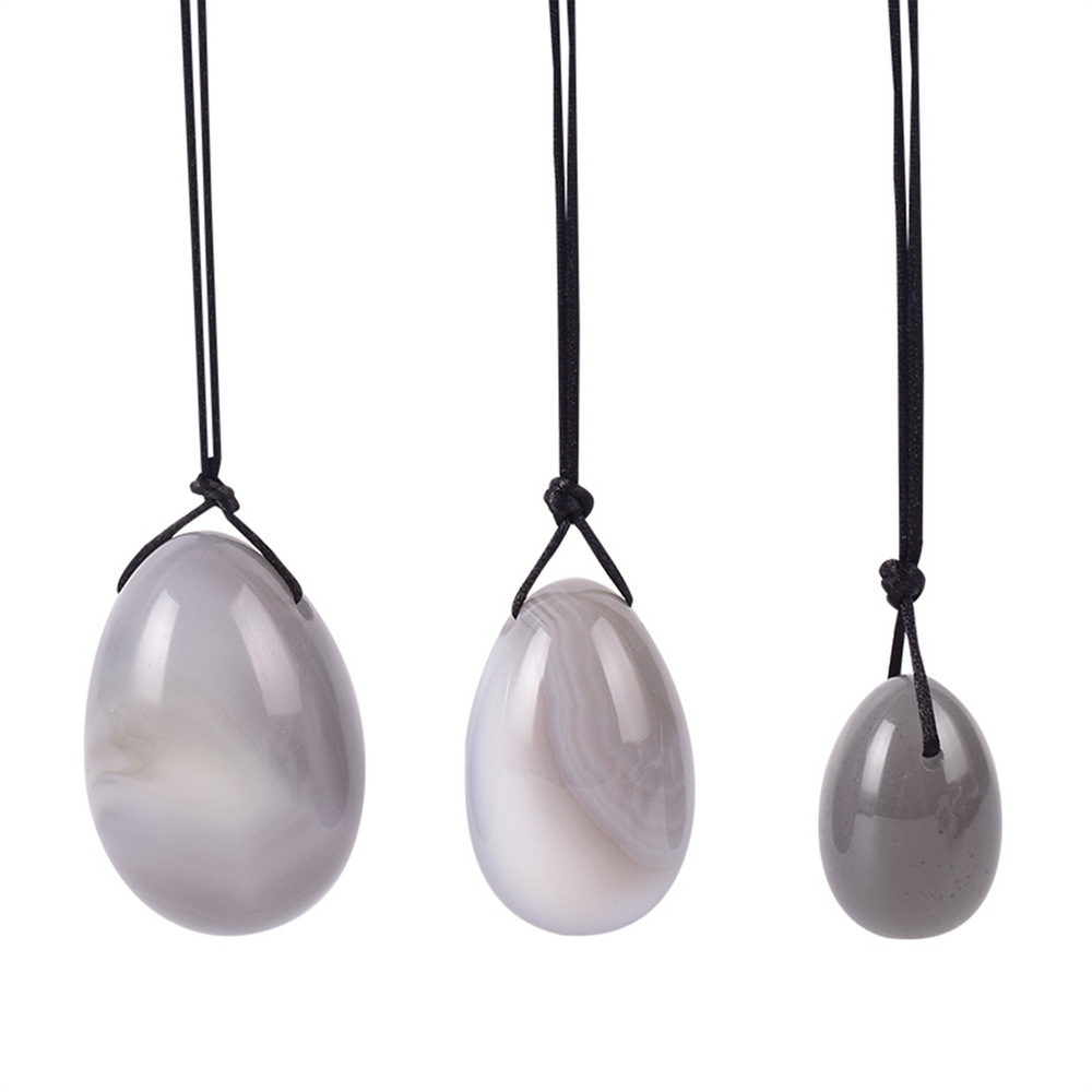 Oeufs de Yoni - Jade Gris - Soirée Coquine