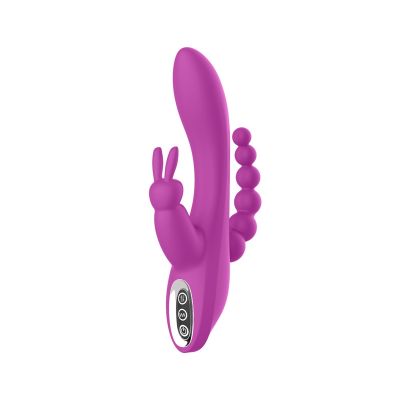 Joana -Vibrateur triple stimulation - Soirée Coquine